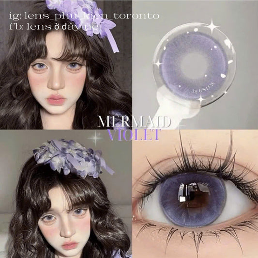 Contact Lens - Mermaid Violet