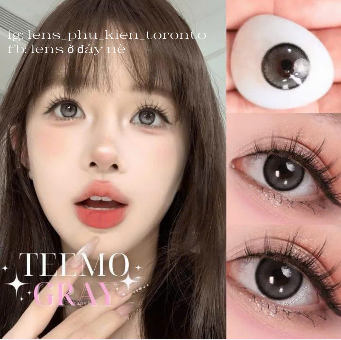 Contact Lens - Teemo Gray