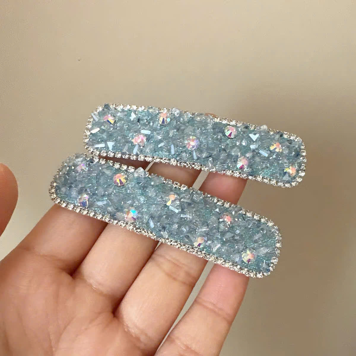 Kẹp tóc đính đá tiểu thư