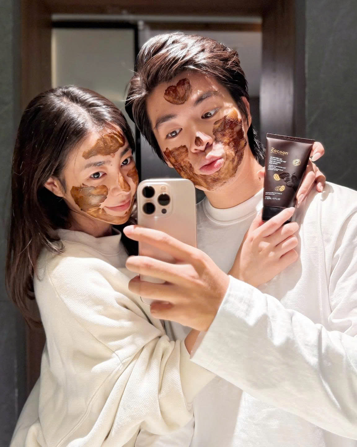 Combo Cocoon 3 món Tẩy trang + SRM + Tẩy da chết - Tặng mask nghệ