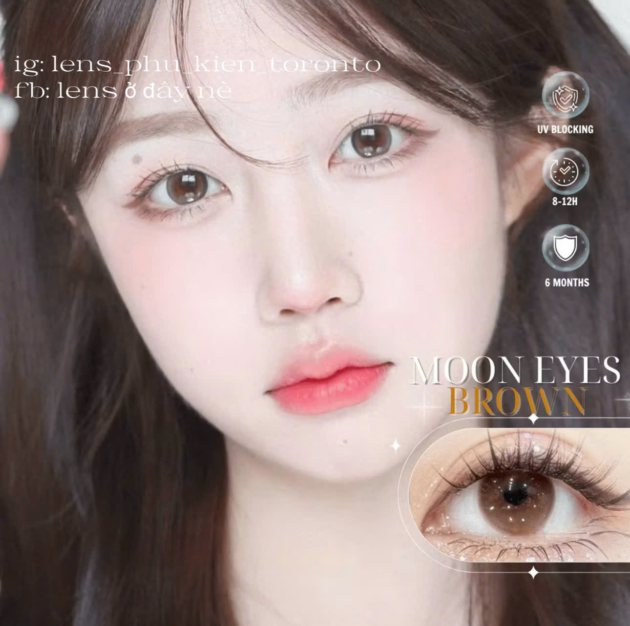 Contact Lens - Moon Eyes Brown
