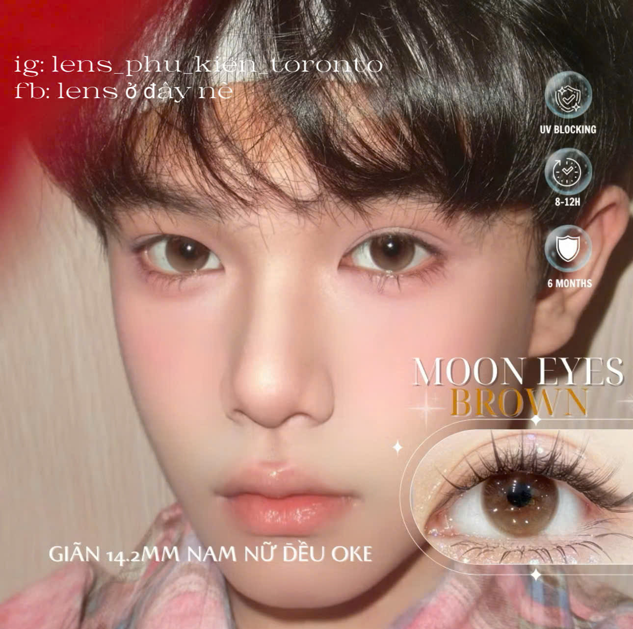Contact Lens - Moon Eyes Brown