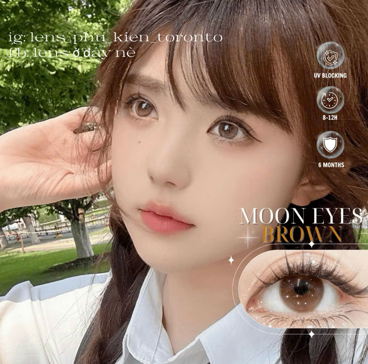Contact Lens - Moon Eyes Brown