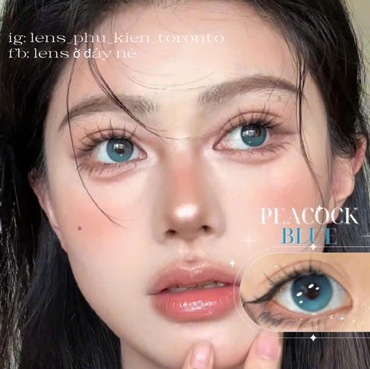 Contact Lens - Peacock Blue