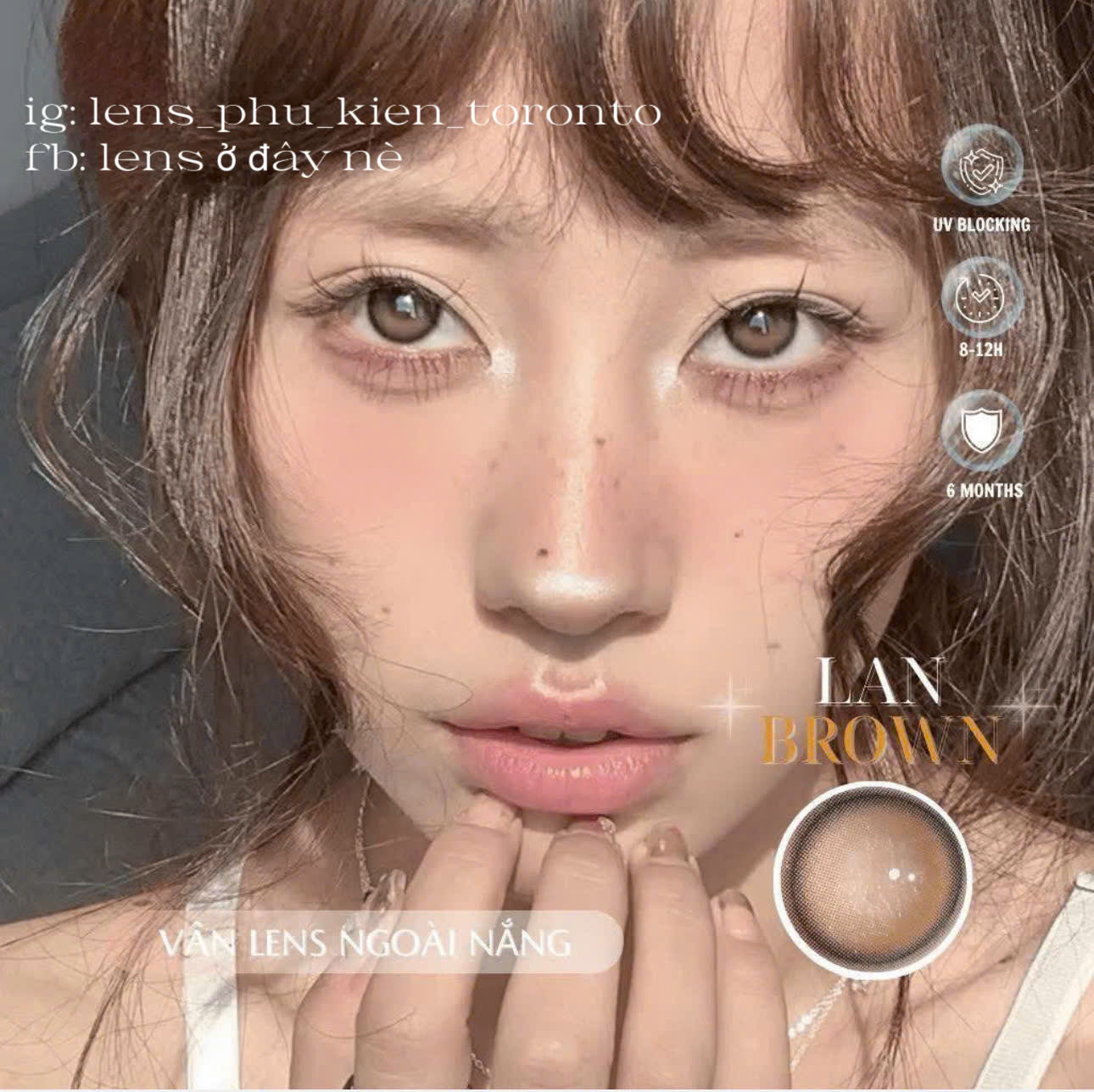 Contact Lens - Lan Brown