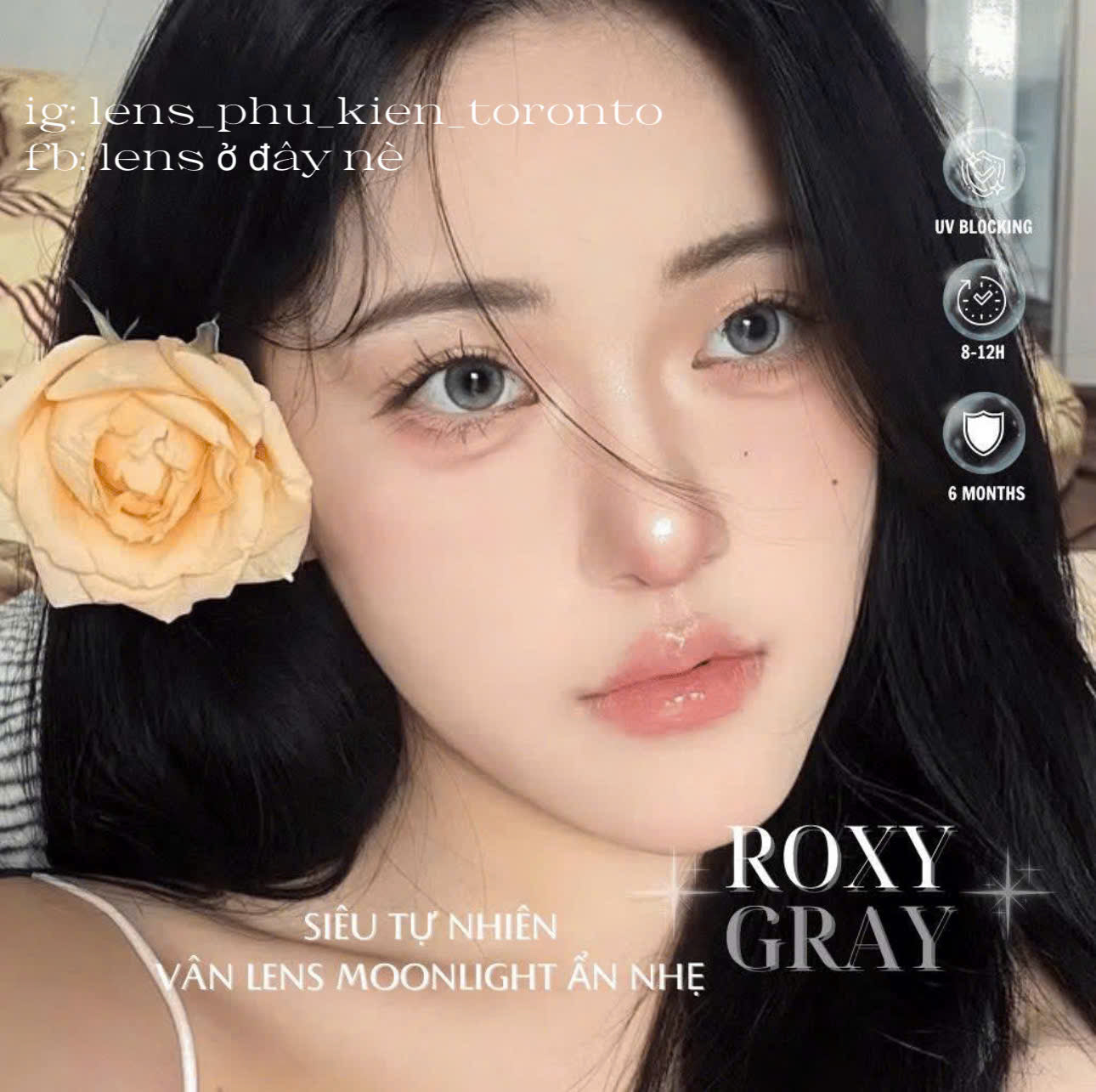Contact Lens - Roxy Gray