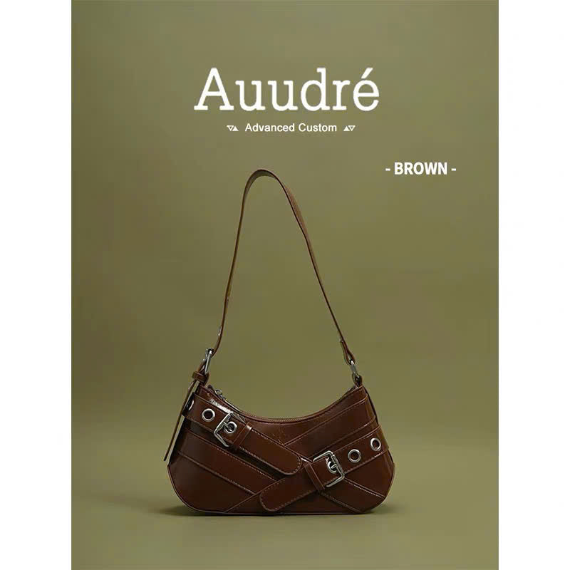 Túi da Auudré đeo vai kẹp nách cá tính