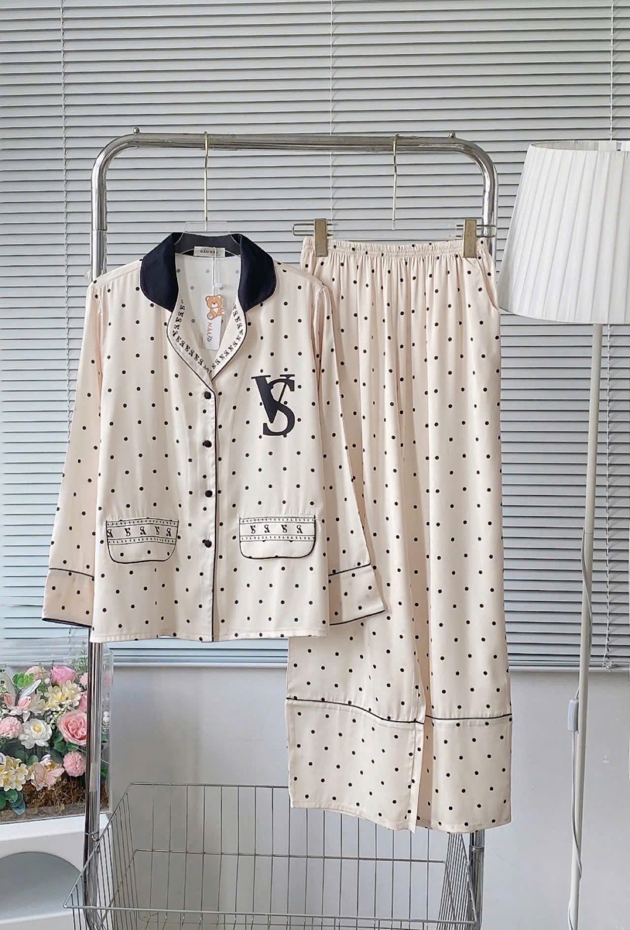 Bộ ngủ tay dài TEDDY form truyền thống
