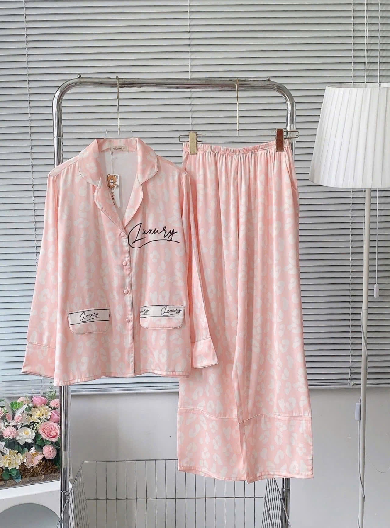 Bộ ngủ tay dài TEDDY form truyền thống
