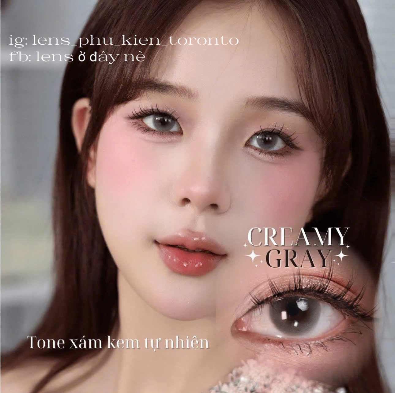 Contact Lens - Creamy Gray