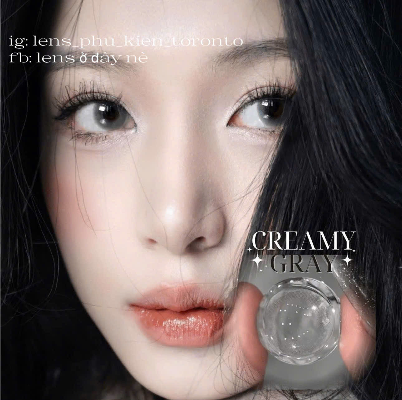 Contact Lens - Creamy Gray