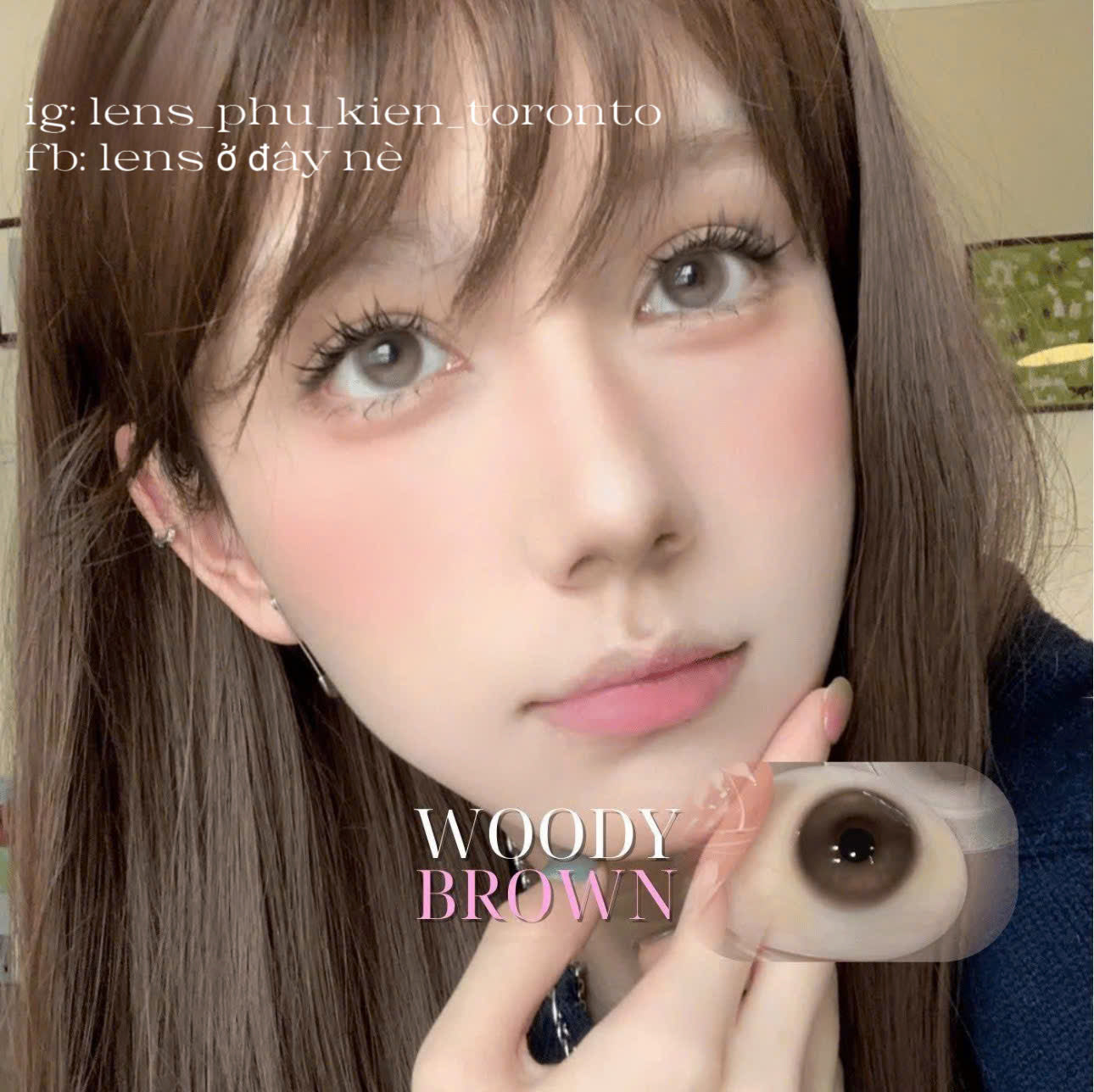 Contact Lens - Woody Brown