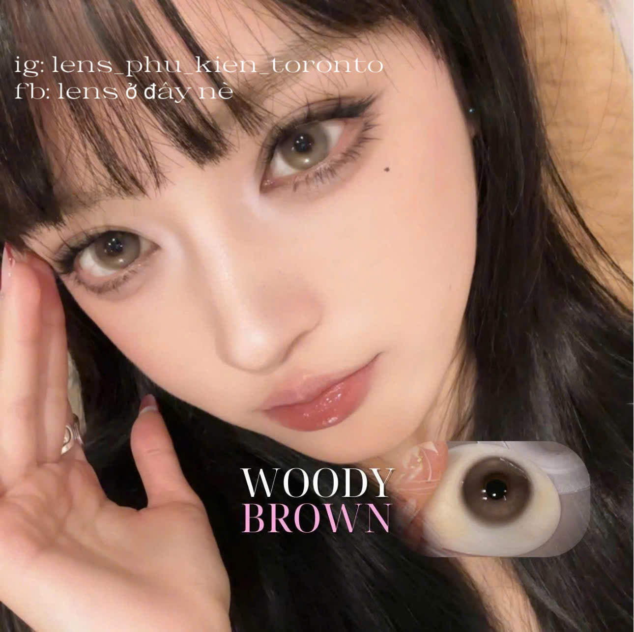 Contact Lens - Woody Brown