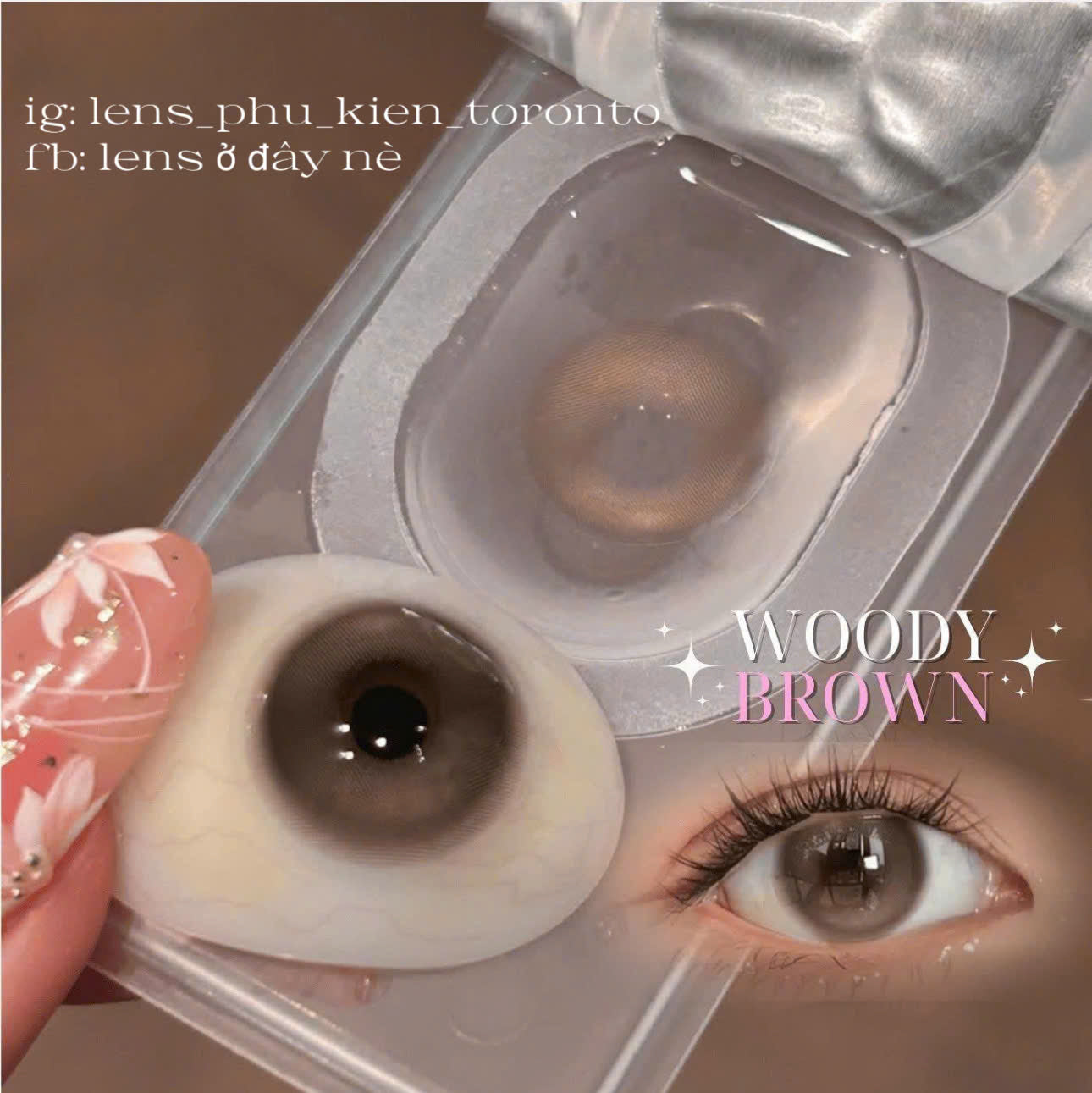 Contact Lens - Woody Brown