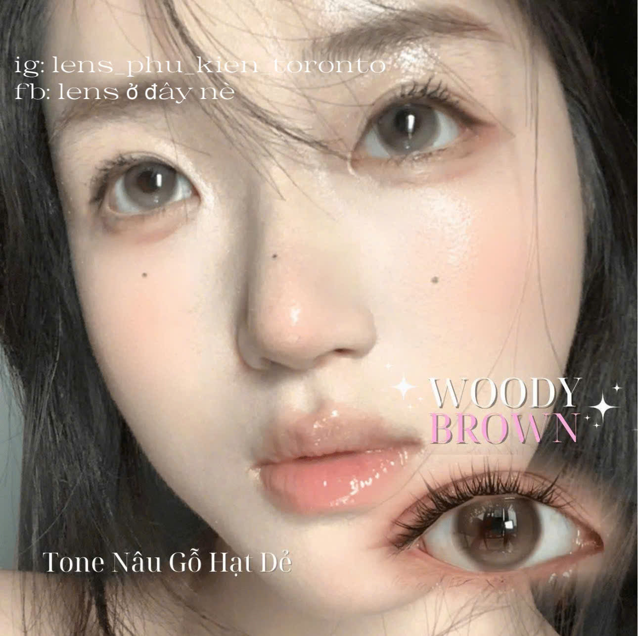 Contact Lens - Woody Brown