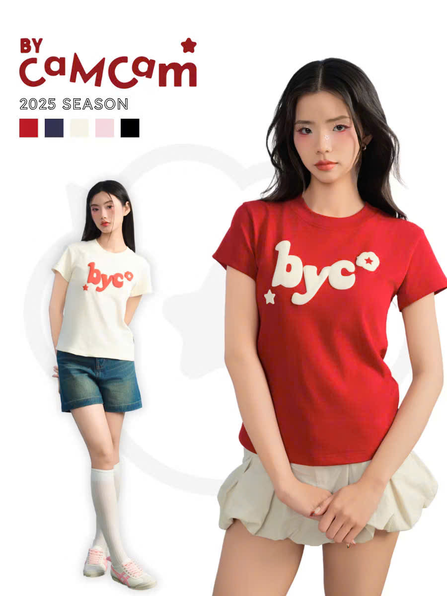 Áo phông babytee Bycamcam local brand Việt Nam