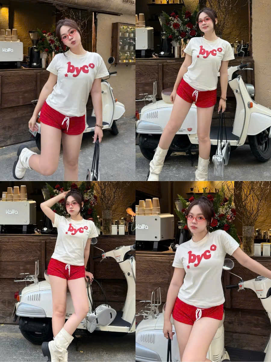 Áo phông babytee Bycamcam local brand Việt Nam