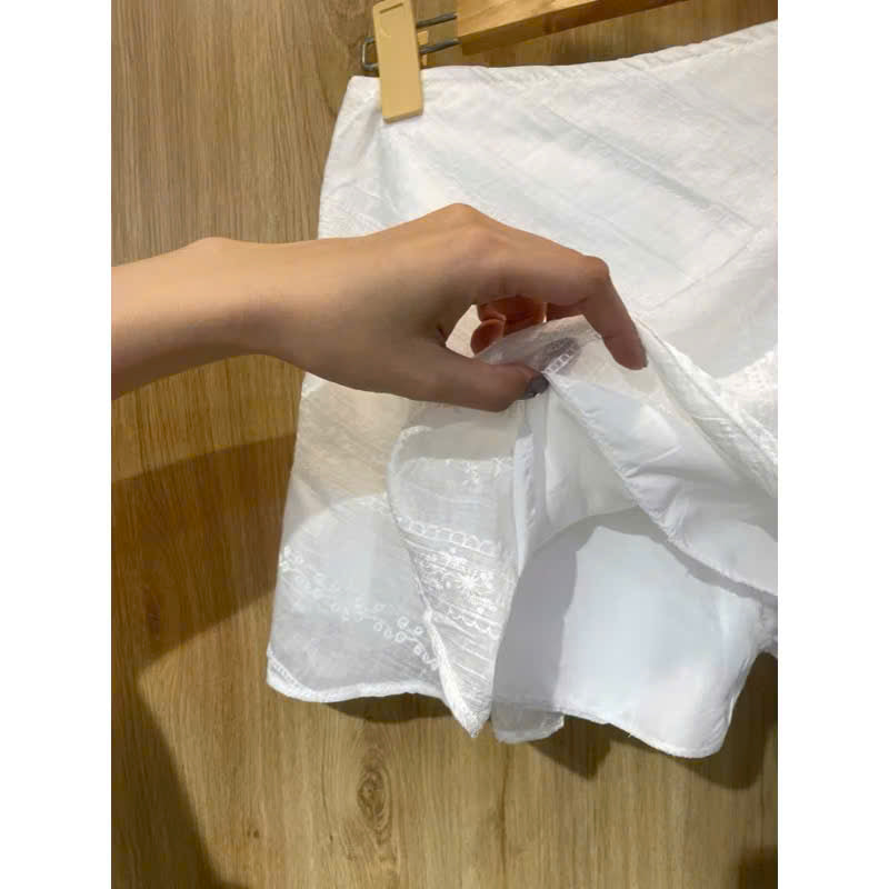 Chân váy chữ A 2 lớp có quần lót trong local brand Việt Nam