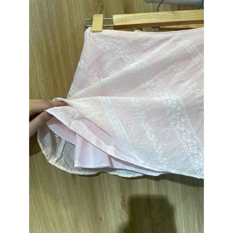 Chân váy chữ A 2 lớp có quần lót trong local brand Việt Nam