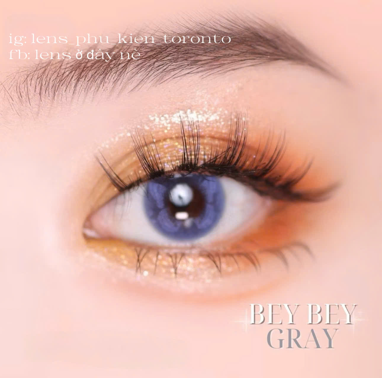 Contact lens - Bey Bey Gray
