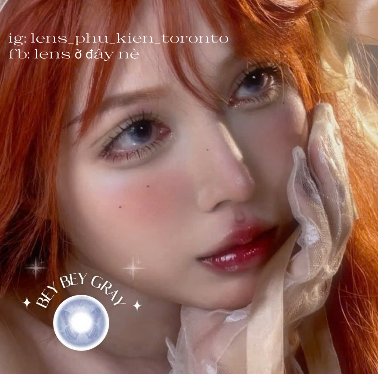 Contact lens - Bey Bey Gray