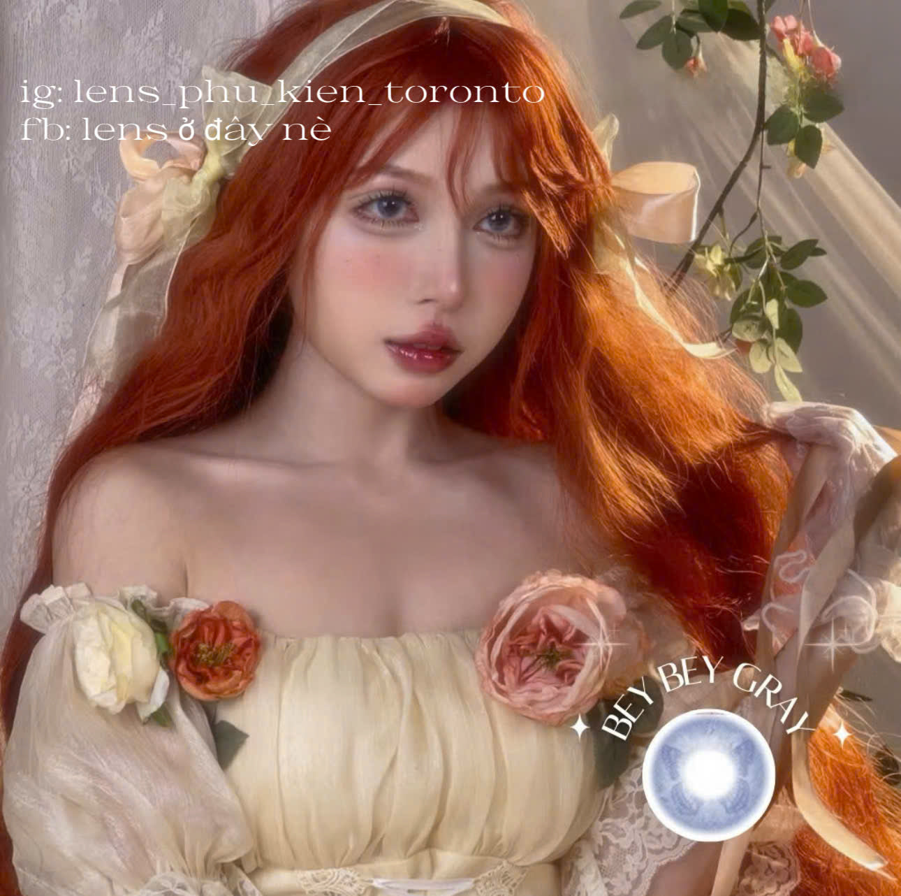 Contact lens - Bey Bey Gray