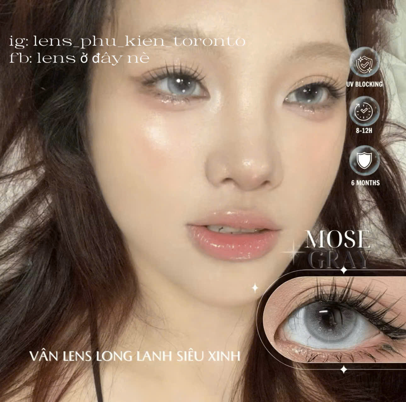 Contact lens - Mose Gray