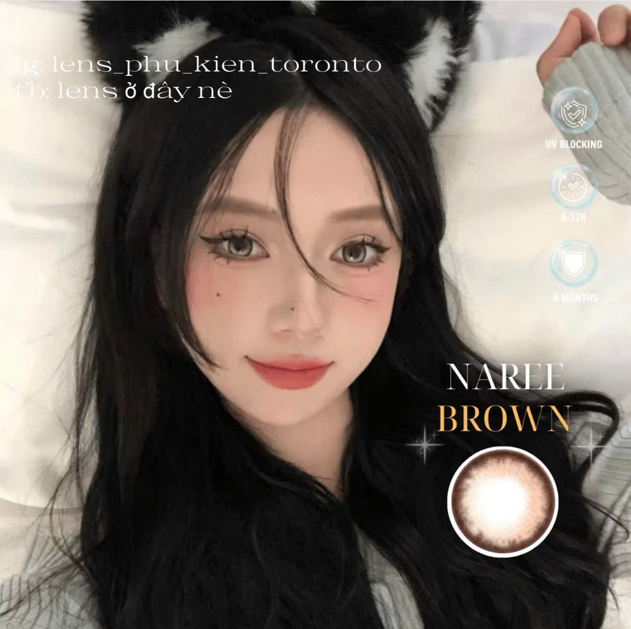 Contact lens - Naree Soon Brown