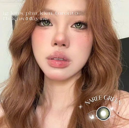 Contact lens - Naree Green