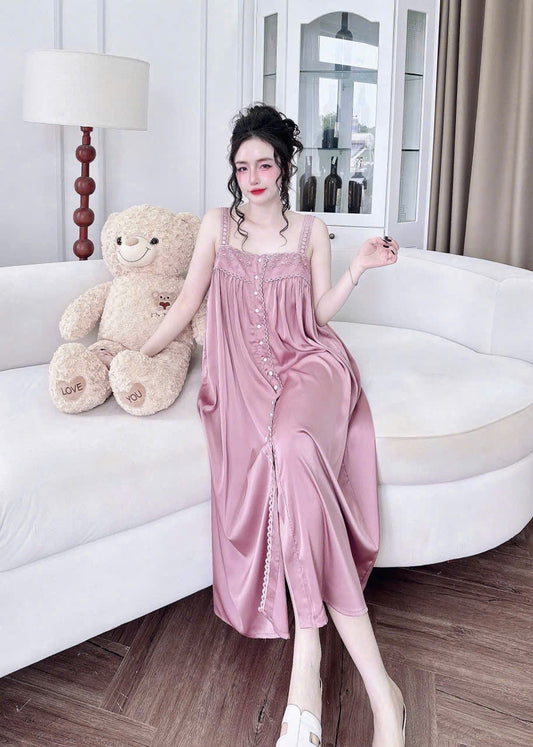 [Có sẵn] Váy ngủ lụa latin loại 1 - mua 2 váy chỉ 60$
