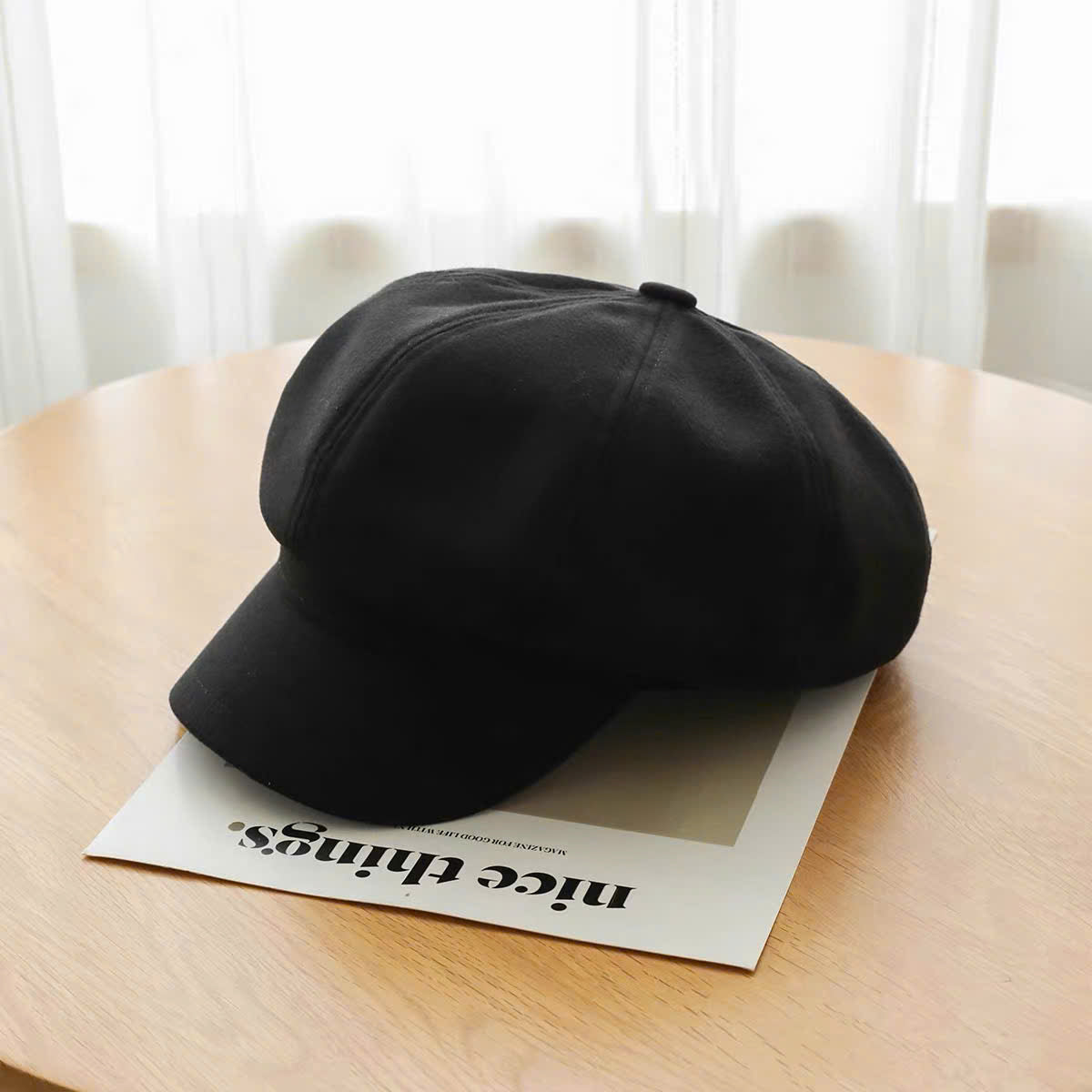 Mũ beret nữ nhiều màu thu đông thanh lịch