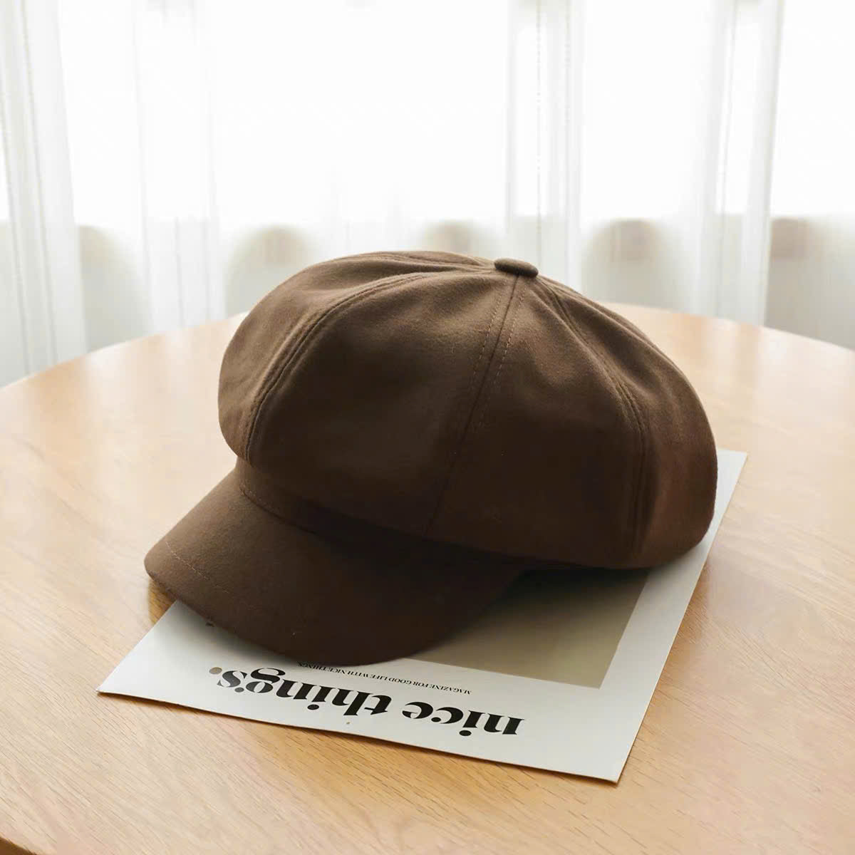 Mũ beret nữ nhiều màu thu đông thanh lịch