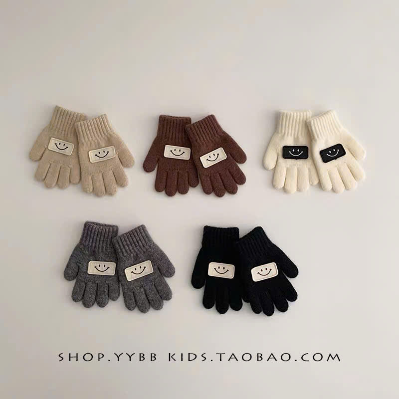 Bao tay hình mặt cười găng tay cho bé 1-6 tuổi