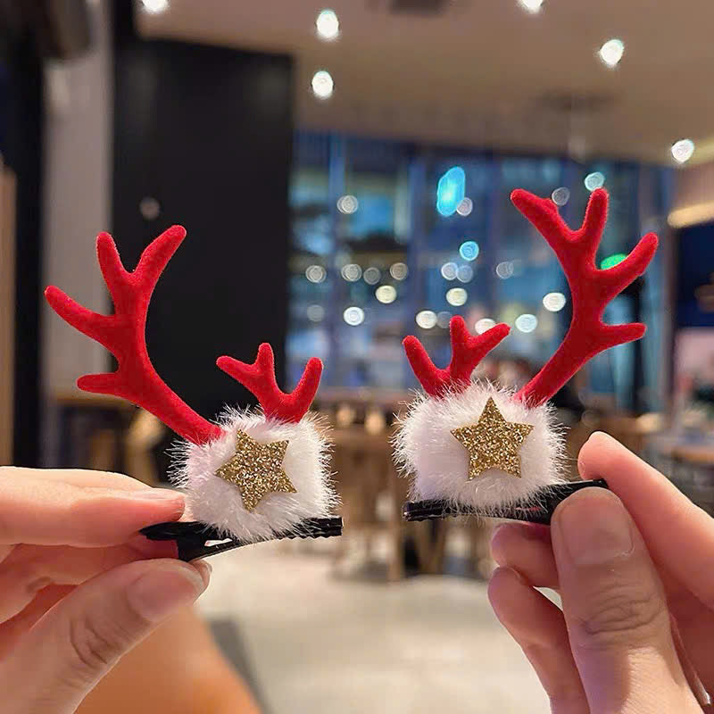 Cài tóc giáng sinh nhiều kiểu bờm tóc Noel