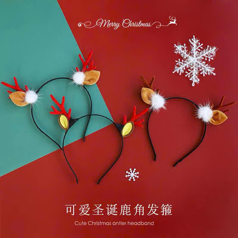 Cài tóc giáng sinh nhiều kiểu bờm tóc Noel