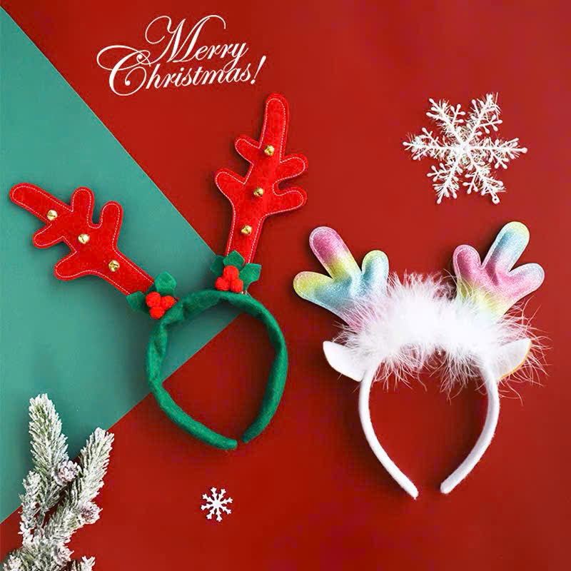 Cài tóc giáng sinh nhiều kiểu bờm tóc Noel