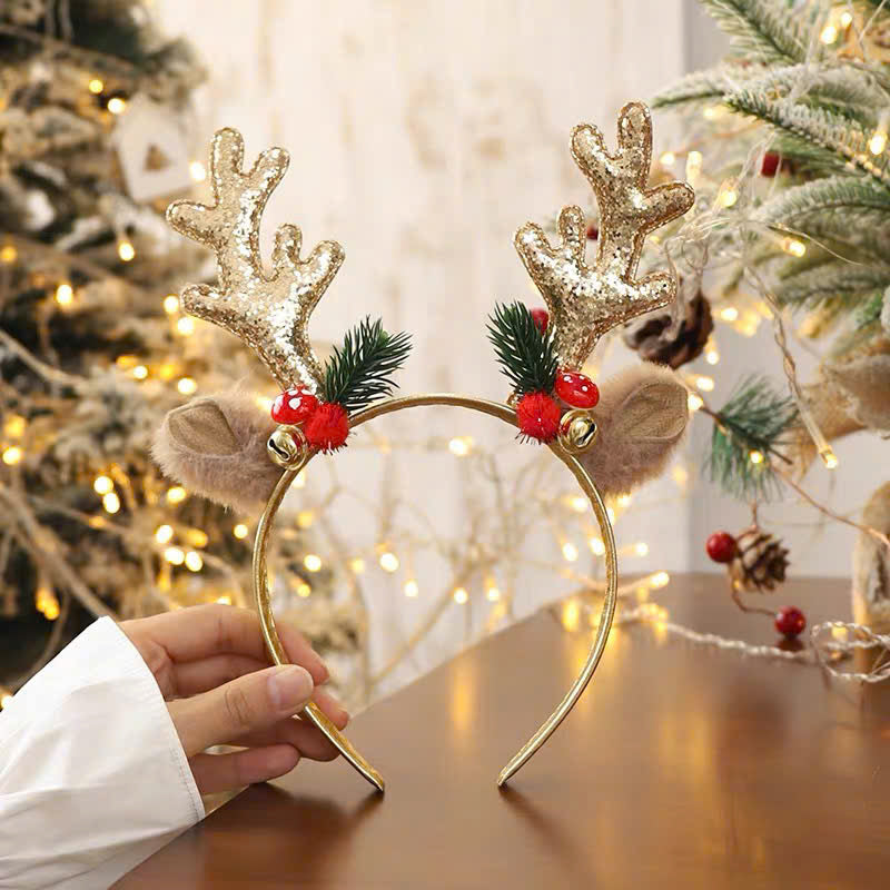 Cài tóc giáng sinh nhiều kiểu bờm tóc Noel
