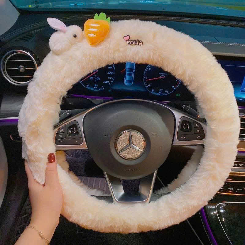 Bọc vô lăng lông ấm mềm nhiều kiểu