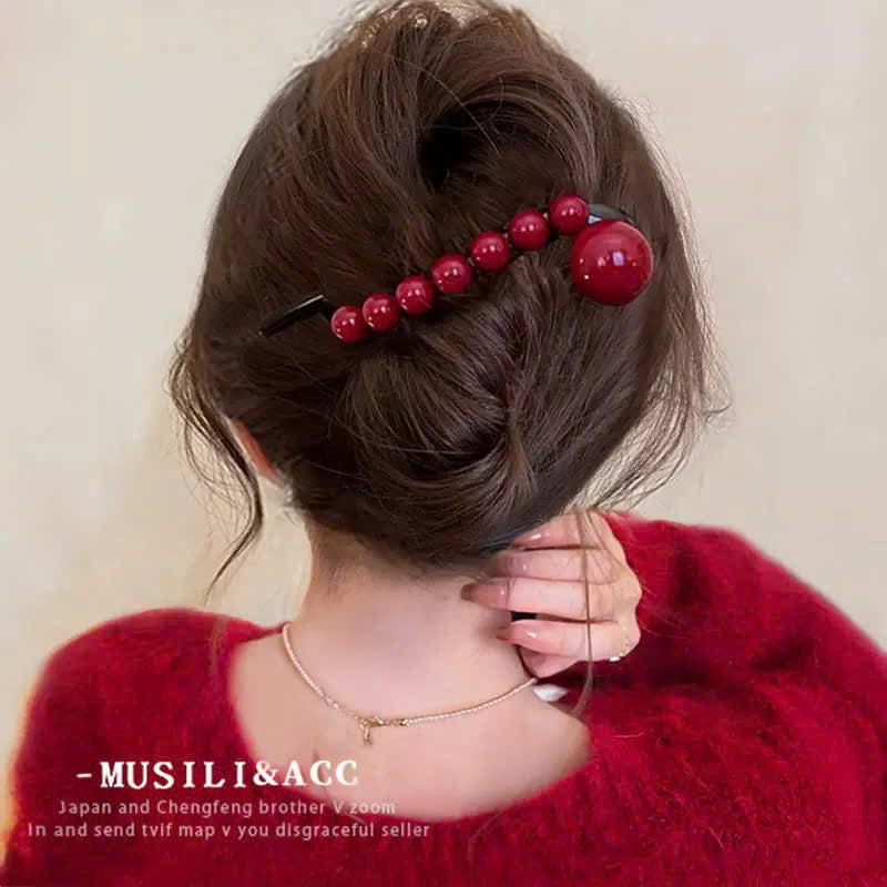 Kẹp tóc tone đỏ nhiều kiểu dáng Noel, Lễ Tết