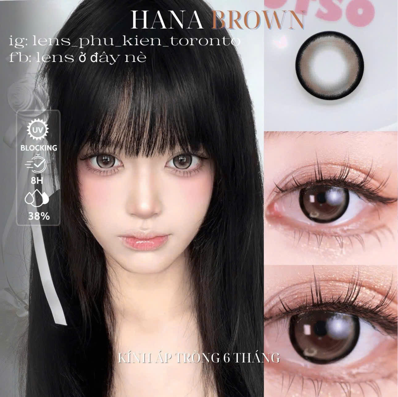 Contact Lens - Hana Brown