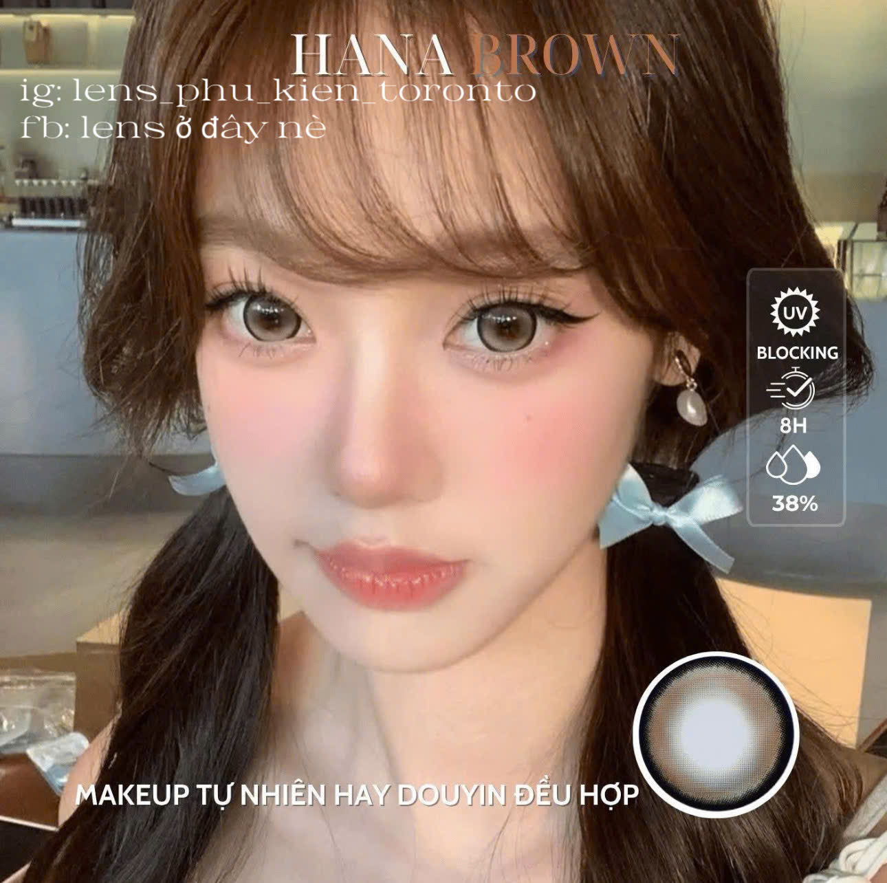 Contact Lens - Hana Brown