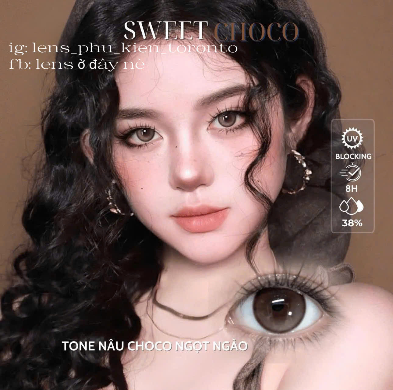 Contact Lens - Sweet Choco