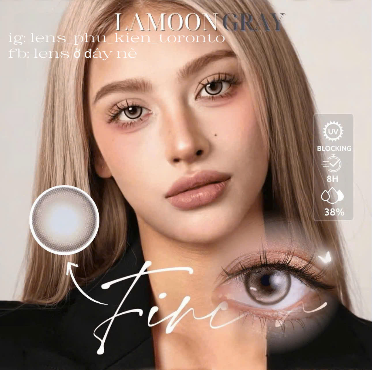 Contact Lens - Lamoon Gray