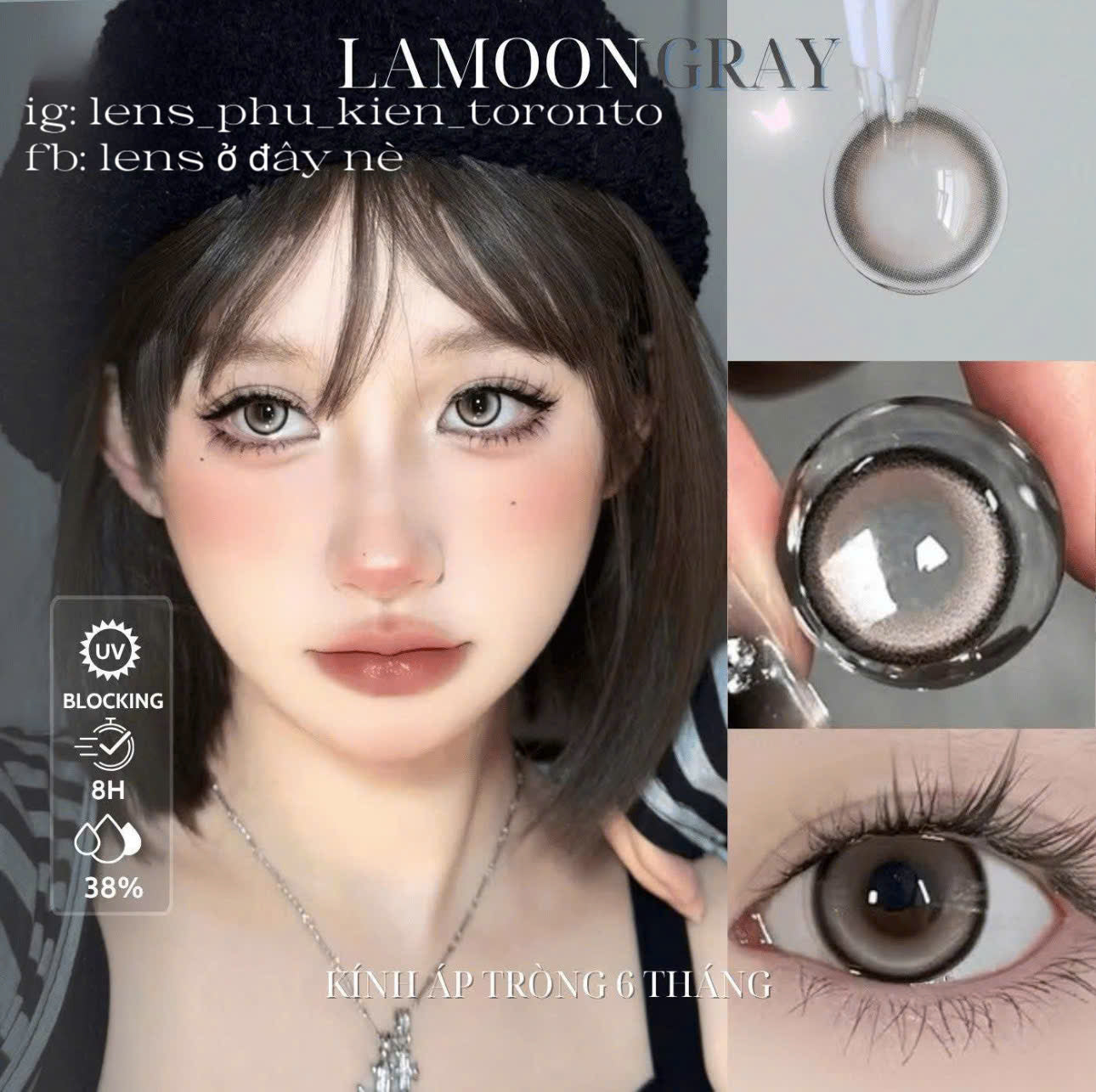 Contact Lens - Lamoon Gray