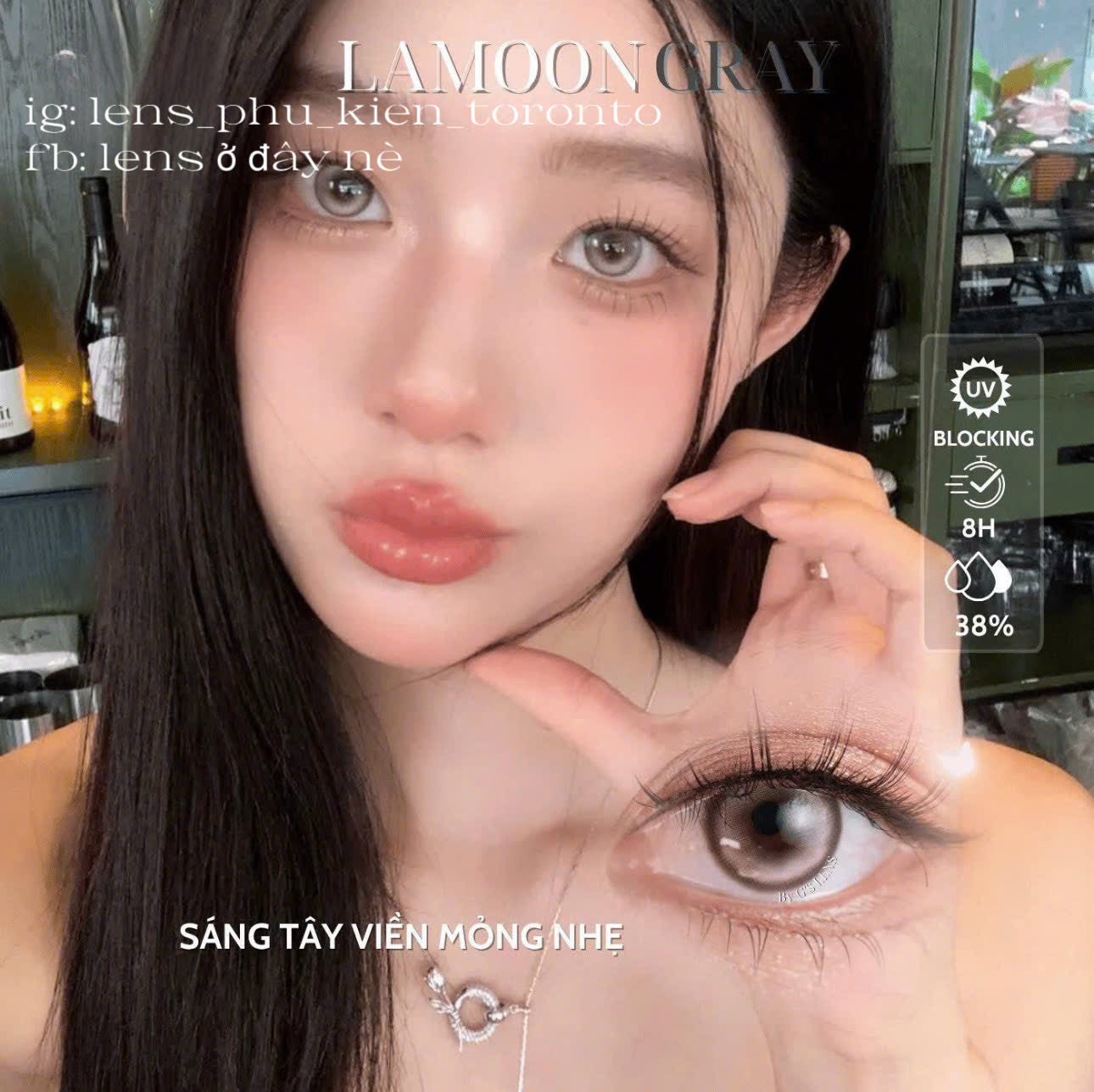 Contact Lens - Lamoon Gray