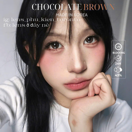 Contact Lens cao cấp - Chocolate Brown
