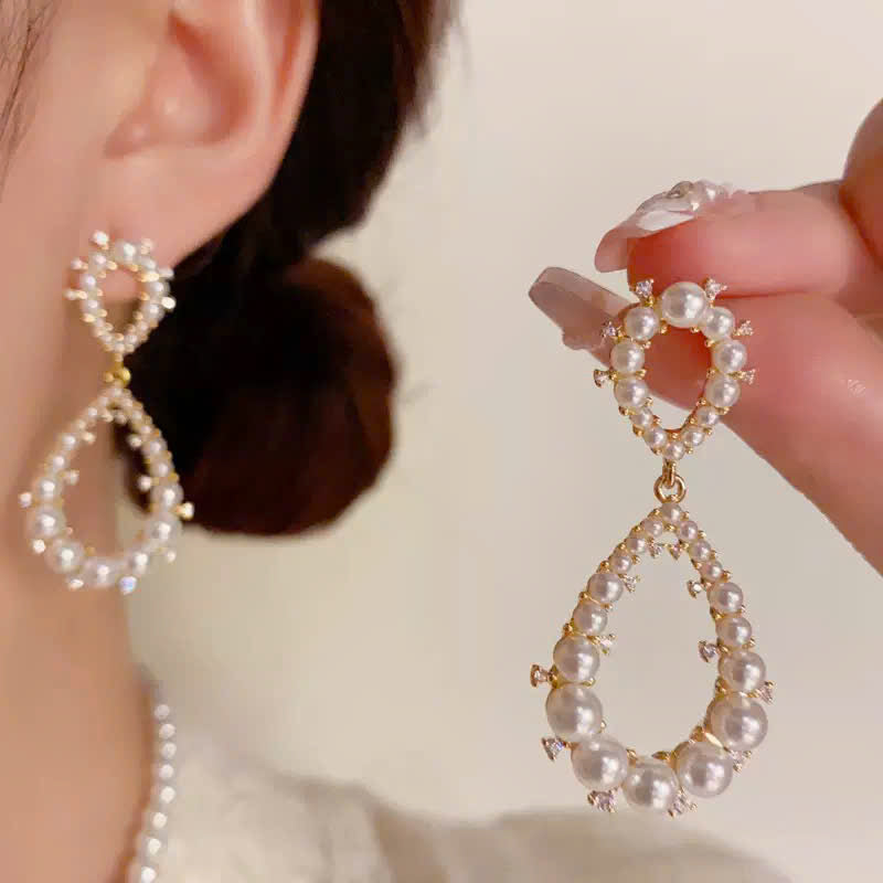 Khuyên tai thời trang chuôi bạc S925 không gây kích ứng
