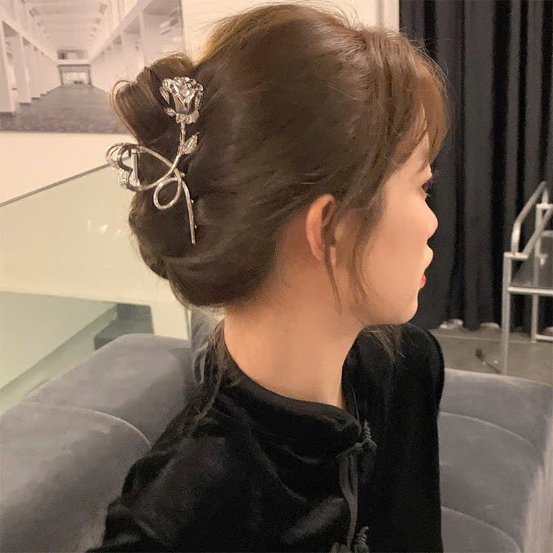 Kẹp tóc càng cua kim loại nhiều kiểu dáng