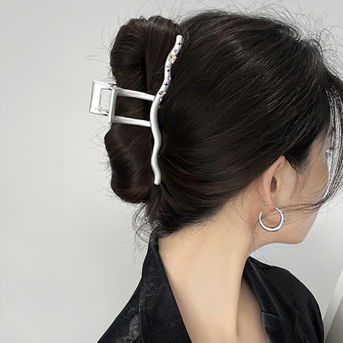 Kẹp tóc càng cua kim loại nhiều kiểu dáng