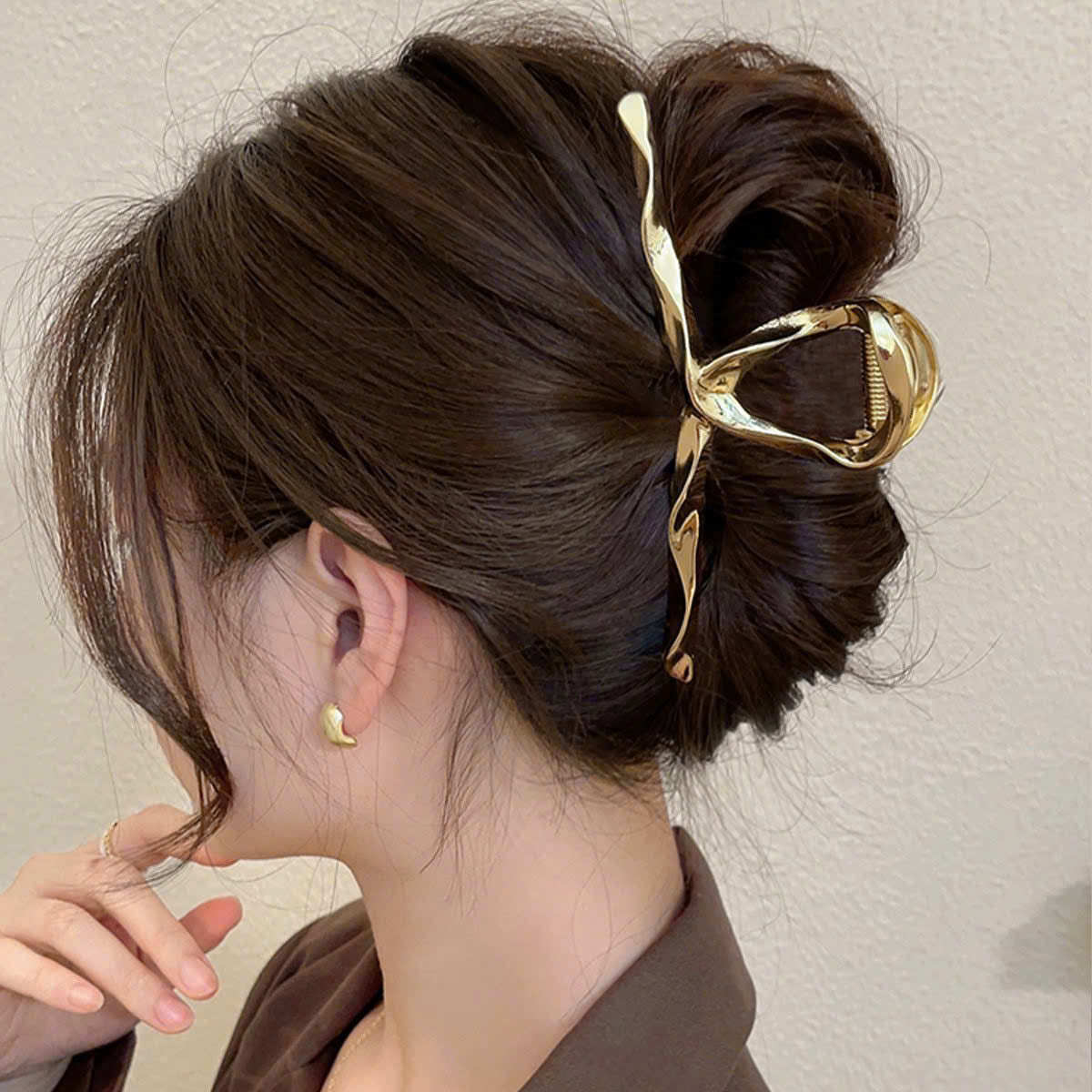 Kẹp tóc càng cua kim loại nhiều kiểu dáng